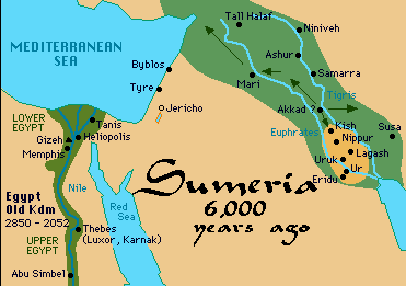 Mappa città di Nippur