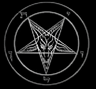Bafometto Pentagramma Satanico